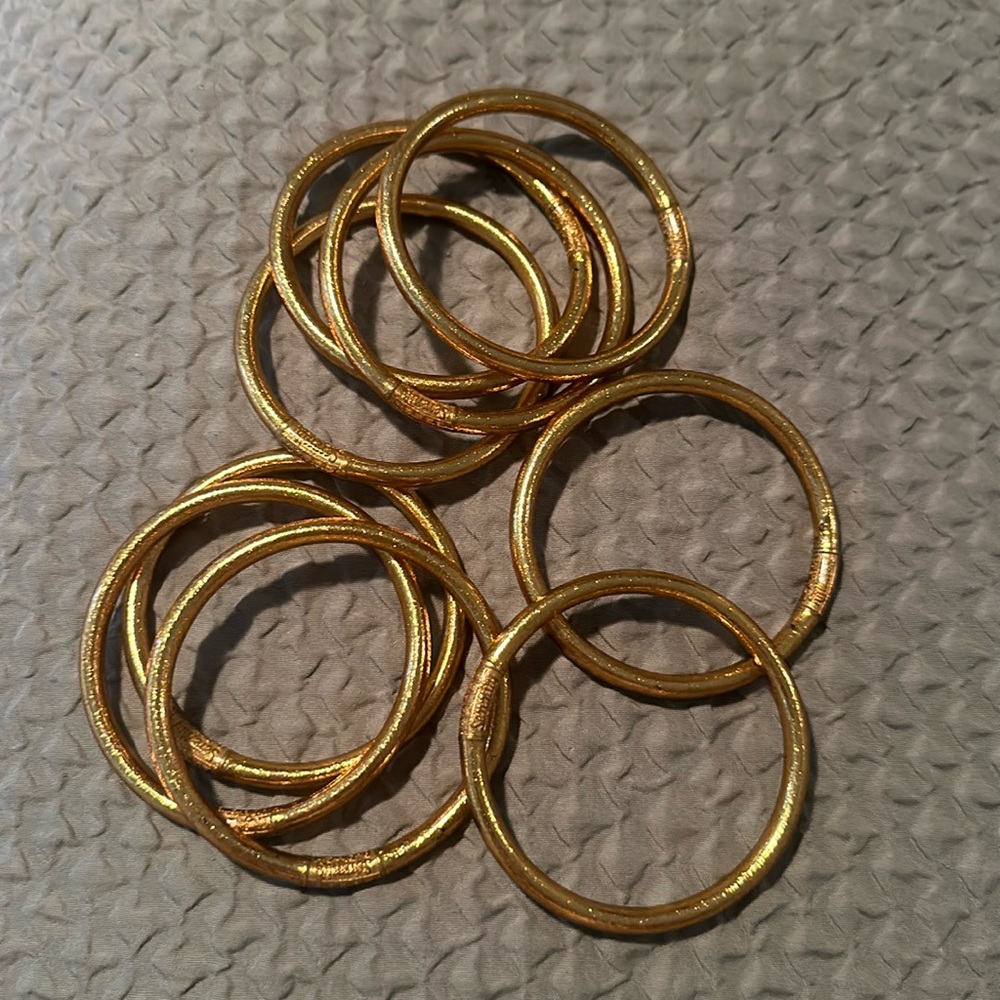 Original Budha Girl all weather bangles - Gold - Large